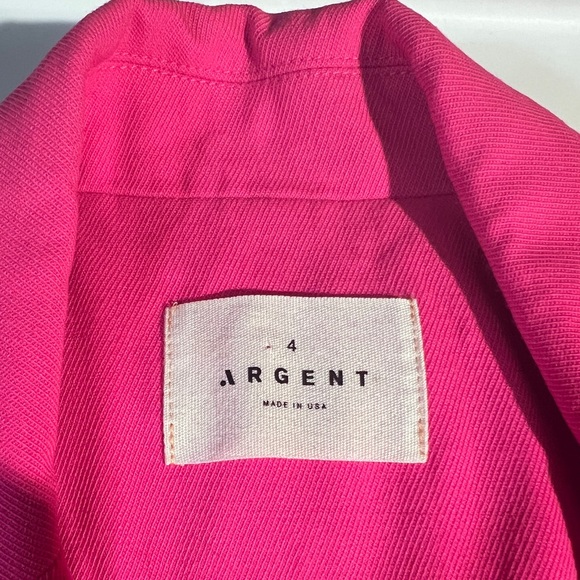 Argent Hot Pink Supermajority 1.0 Blazer Size 4 - Picture 9 of 10